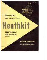 Heathkit XO-1-Notice-Montage 